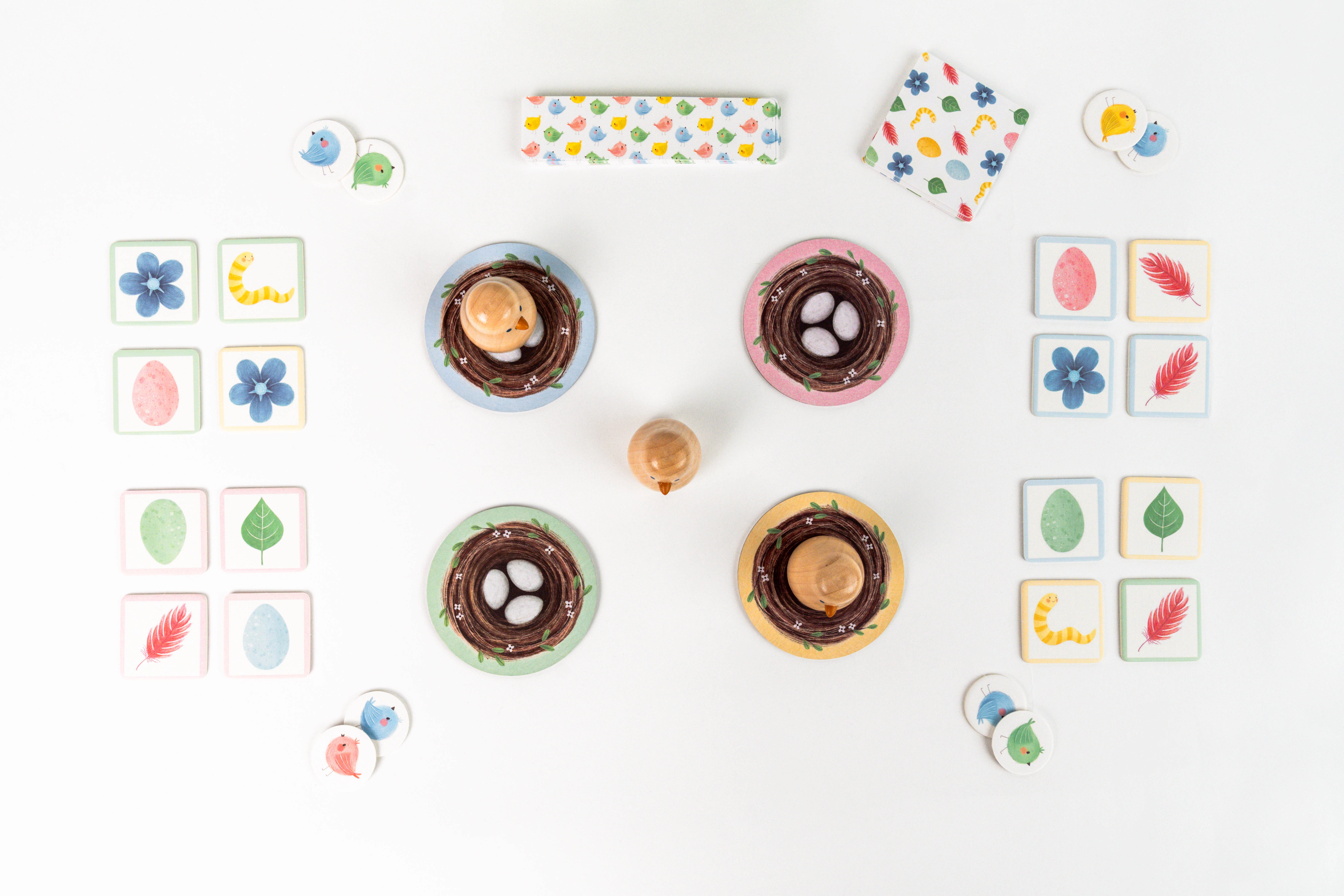 Ptáčátka – postřehová hra pro děti