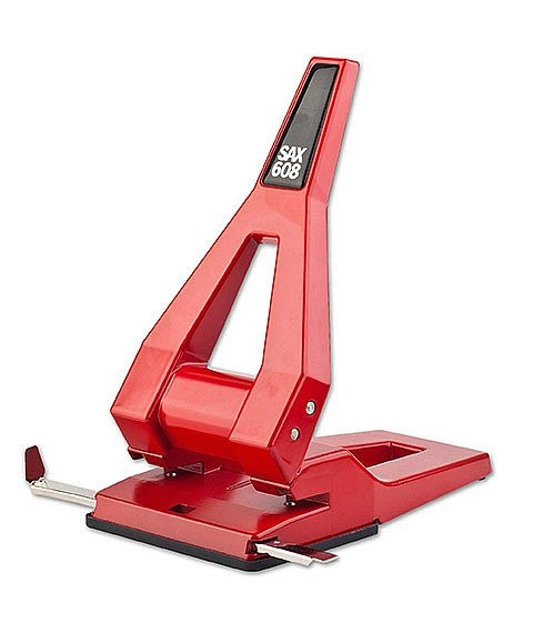 Děrovačka SAX 608, červená SAX