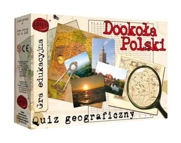 Kvízová stolní hra Geografie Polska