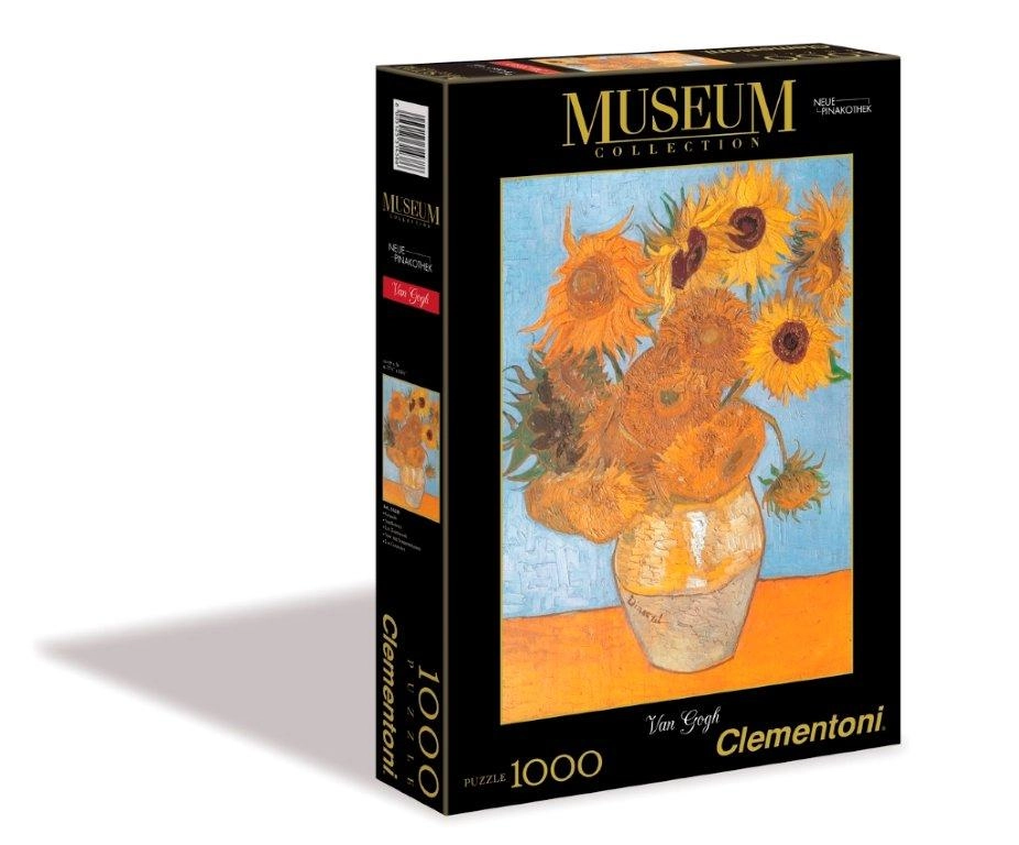 Levně CLEMENTONI Museum Collection: Slunečnice 1000 dílků