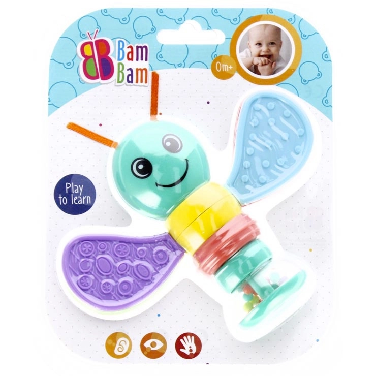 Chrastítko včelka pro miminka 0m+