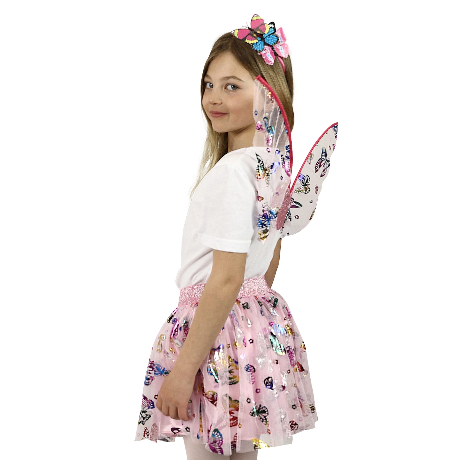 Levně Rappa TUTU sukně jednorožec s čelenkou a křídly