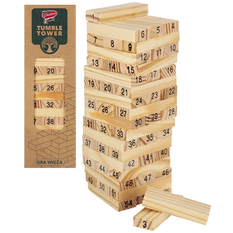 Dřevěná věž – společenská hra pro děti i dospělé