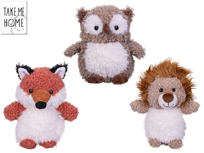 Plyšová zvířátka Take Me Home 17 cm