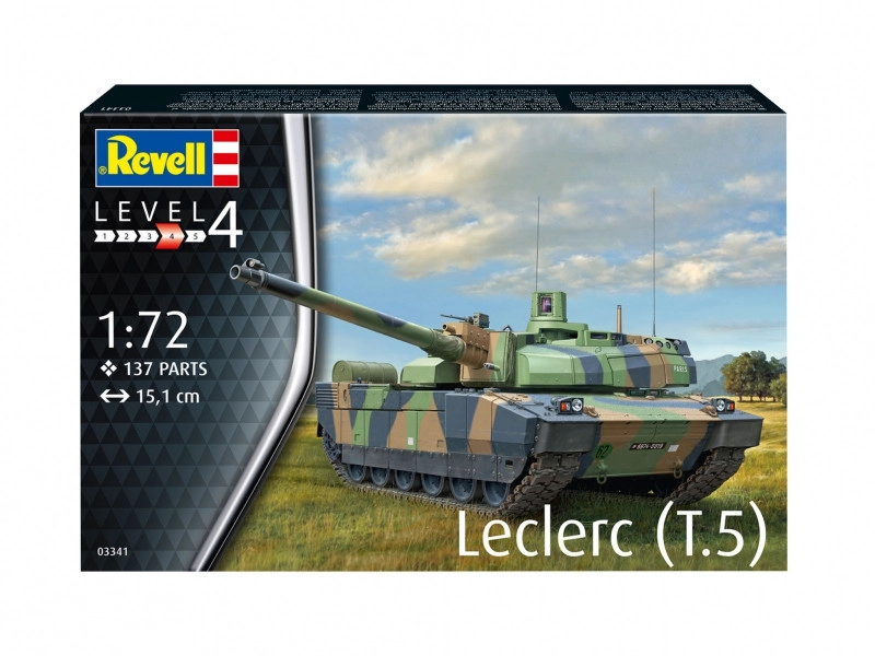 Revell Plastic ModelKit tank 03341 Leclerc T5 1:72