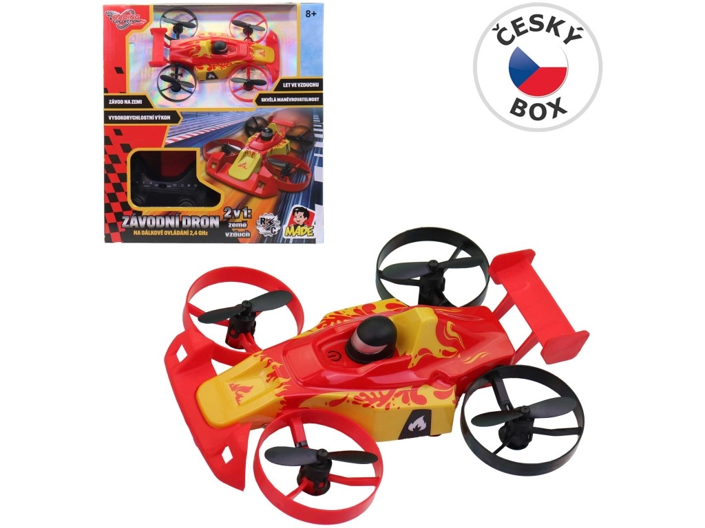 MaDe Racing dron formule 2v1 – jezdí i létá