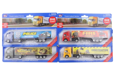 Kovový kamion pro děti 19,5 cm