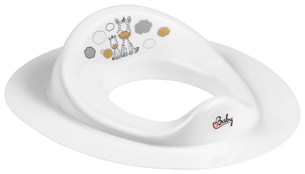 Maltex Sedátko na WC Zebra - šedá