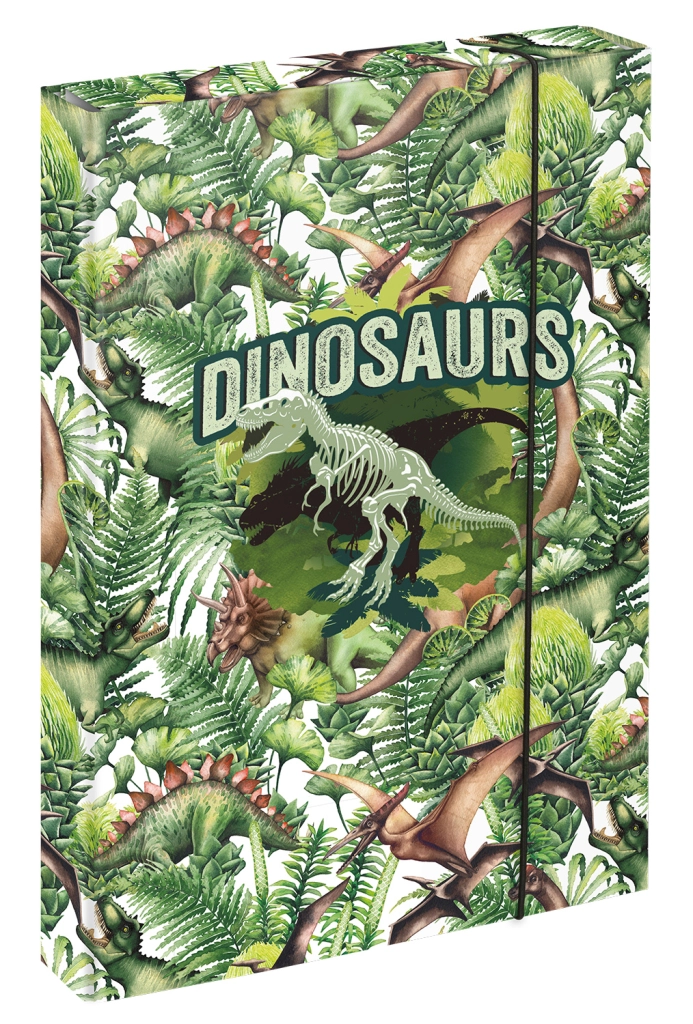 Baagl desky na školní sešity A4 Jumbo dinosaur