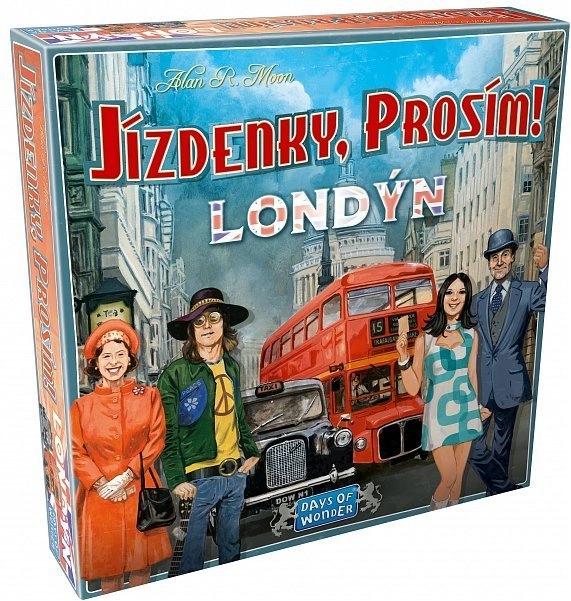 Asmodee Jízdenky, prosím! Londýn