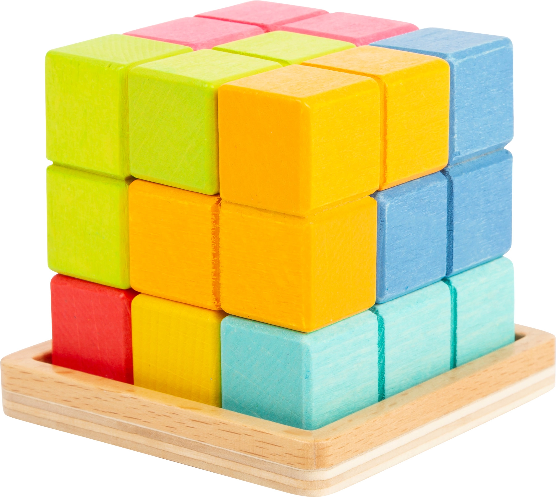 Small foot Dřevěný 3D tetris