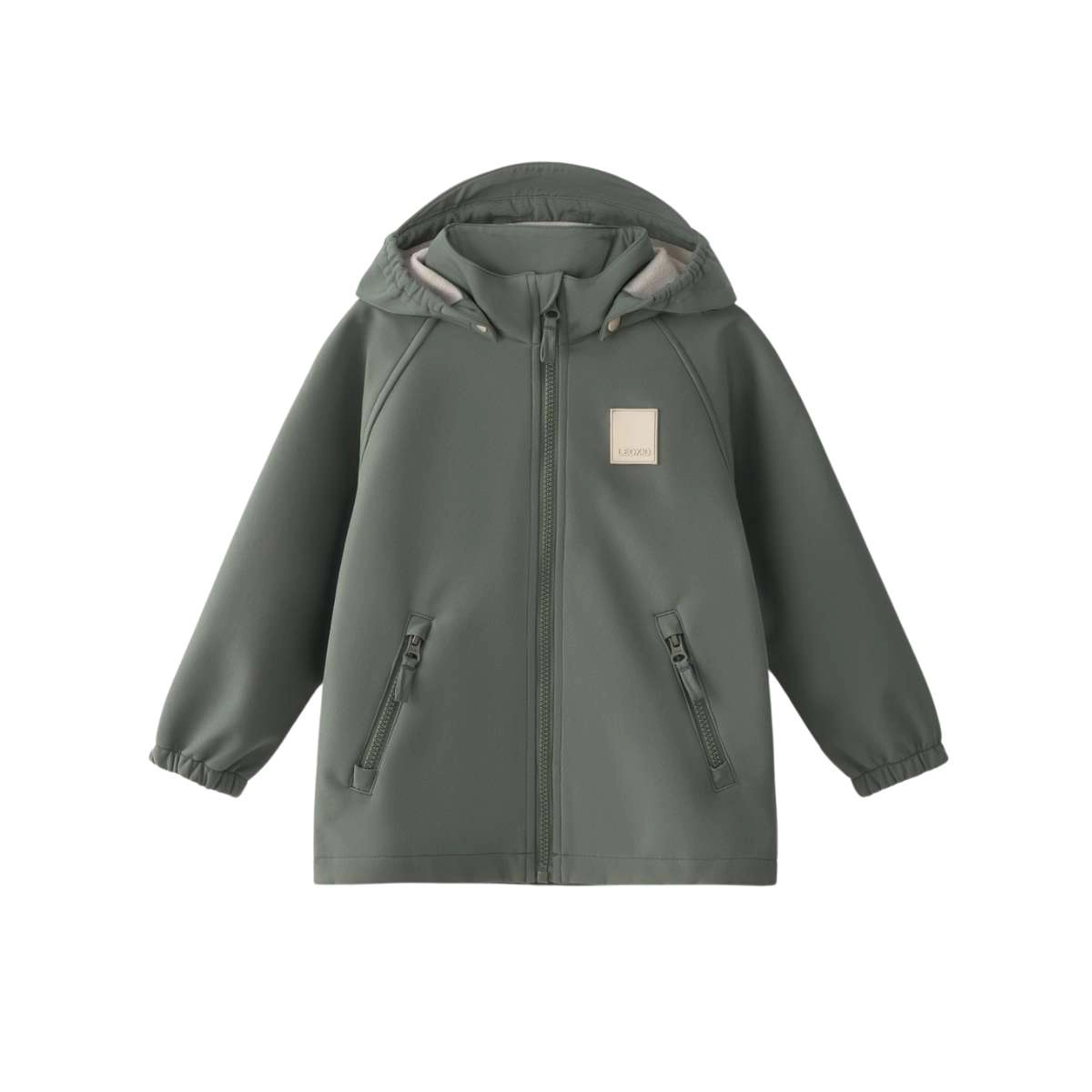 Leokid softshellová bunda Lake agave green, vel. 98