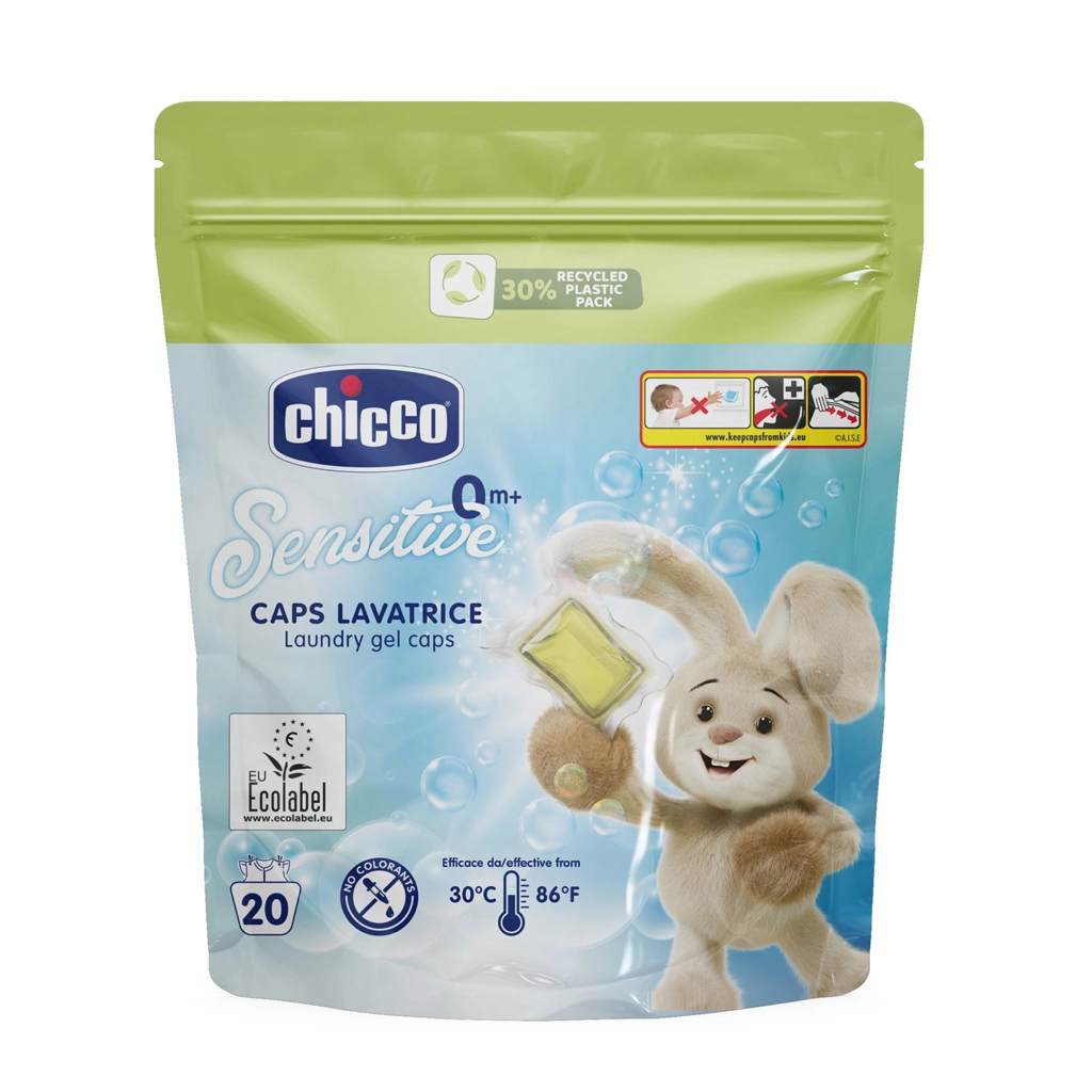 Prací kapsle CHICCO Baby Sensitive, 20 ks