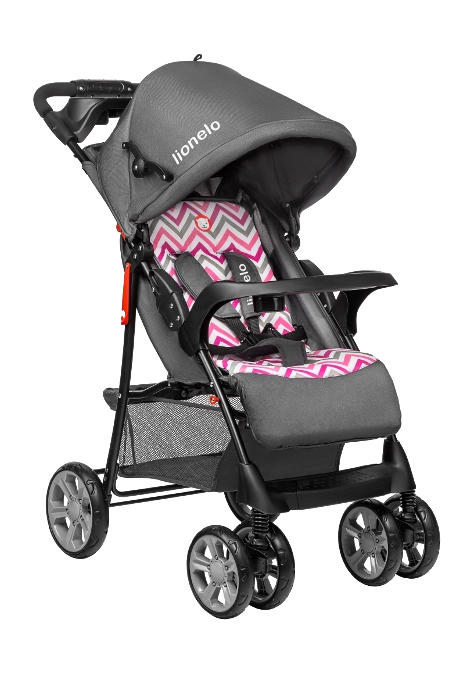 Lionelo EMMA PLUS Sportovní kočárek pink scandi