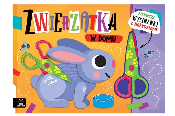 První vystřihovánky s nůžkami: zvířátka doma