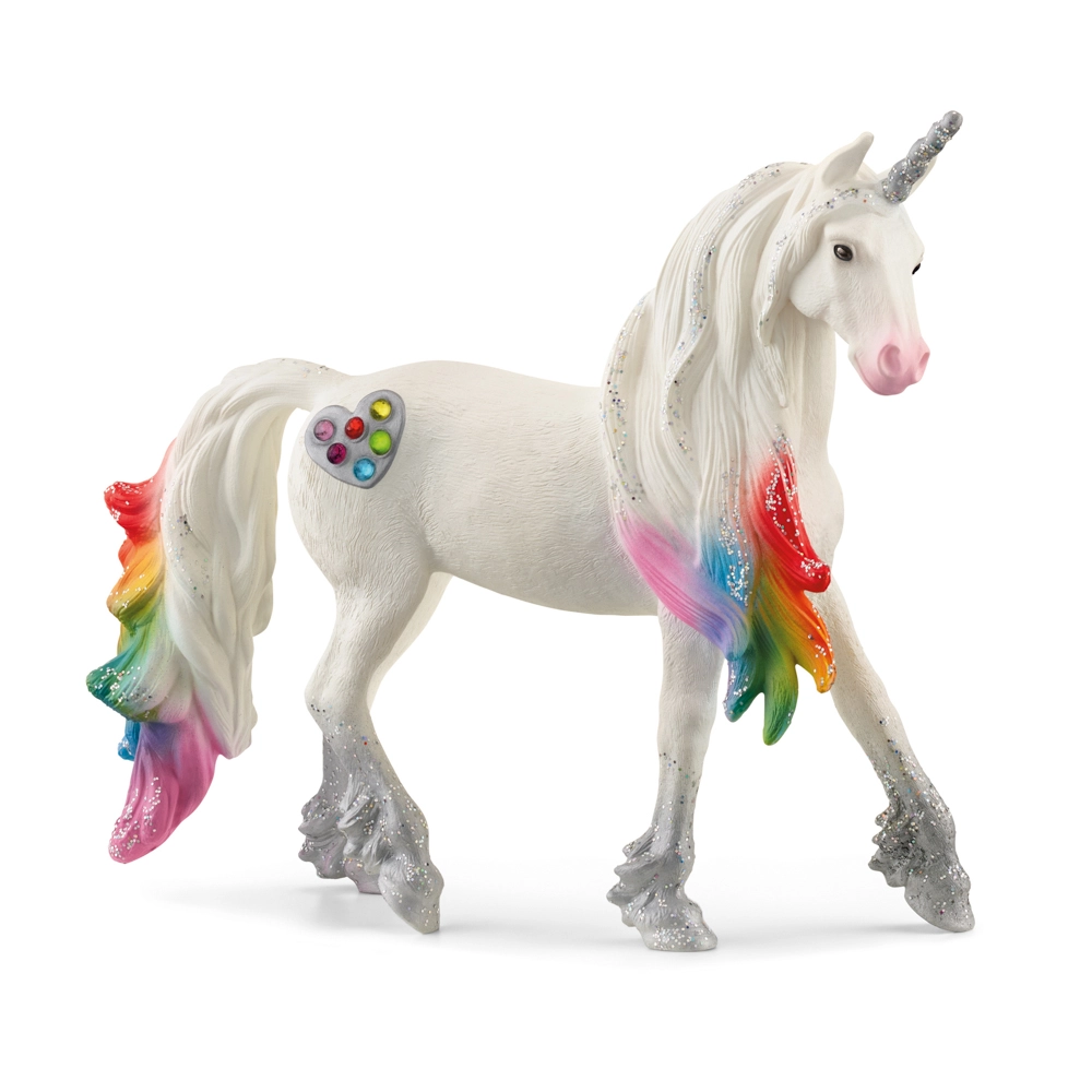 Levně Schleich 70725 Jednorožec hřebec srdíčkový duhový