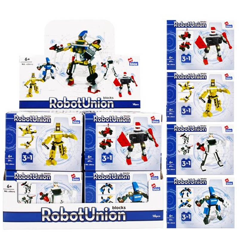 Stavebnice robot 3v1 – 4 varianty