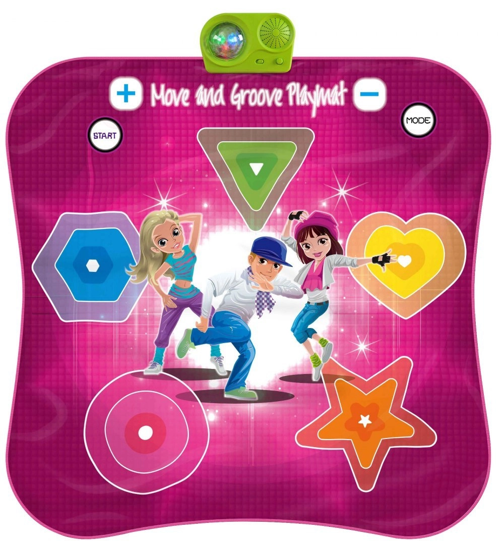 Levně Taneční podložka Move and Groove pro děti 3+ - Hudební hra s osvětlením