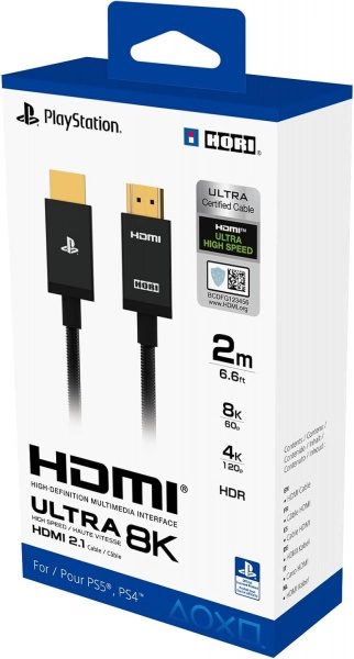 Ultra rychlý HDMI 2.1 kabel 8K pro PlayStation 5 HORI
