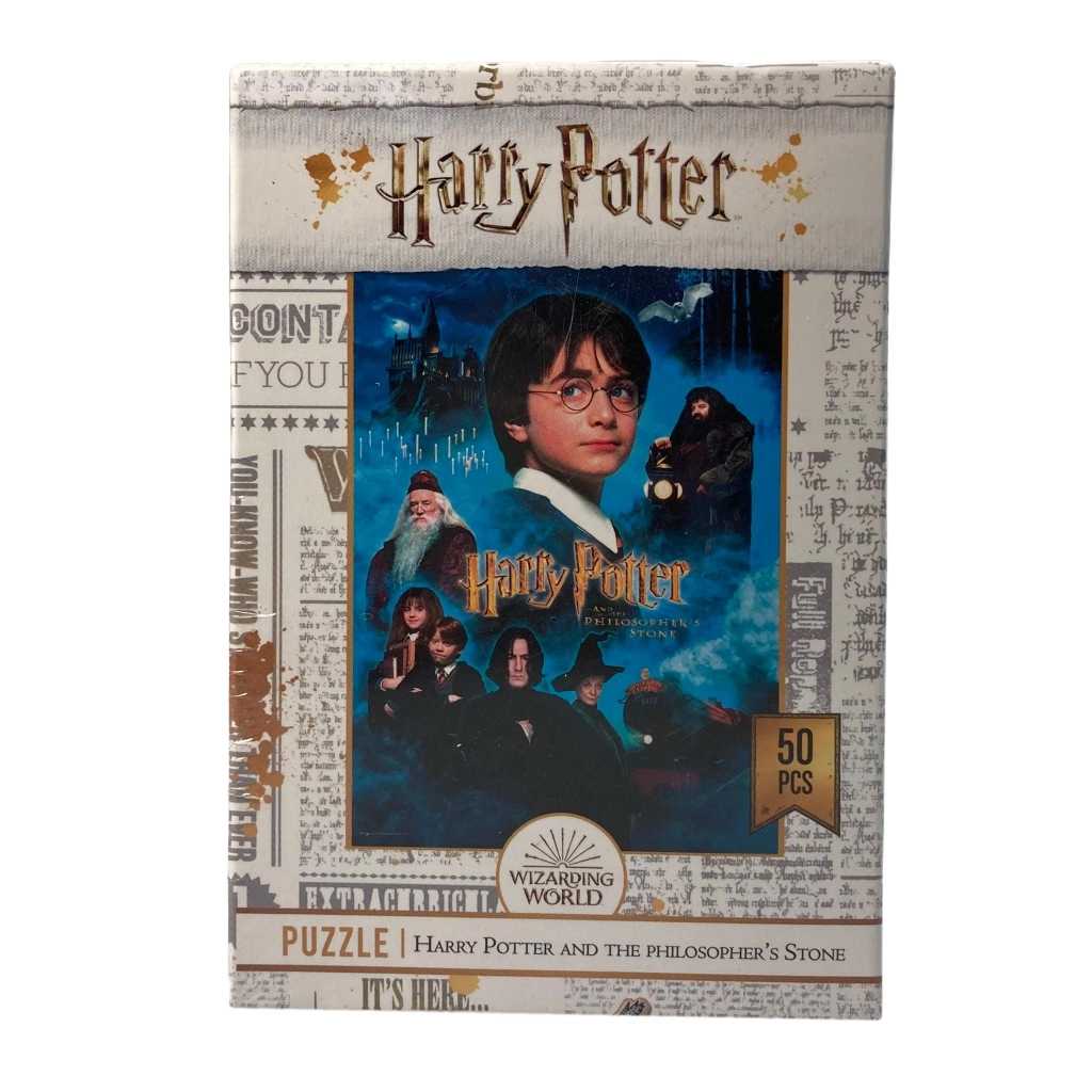 CurePink Harry Potter: Philosopher´s Stone Kámen mudrců 70 x 50 cm 1000 dílků