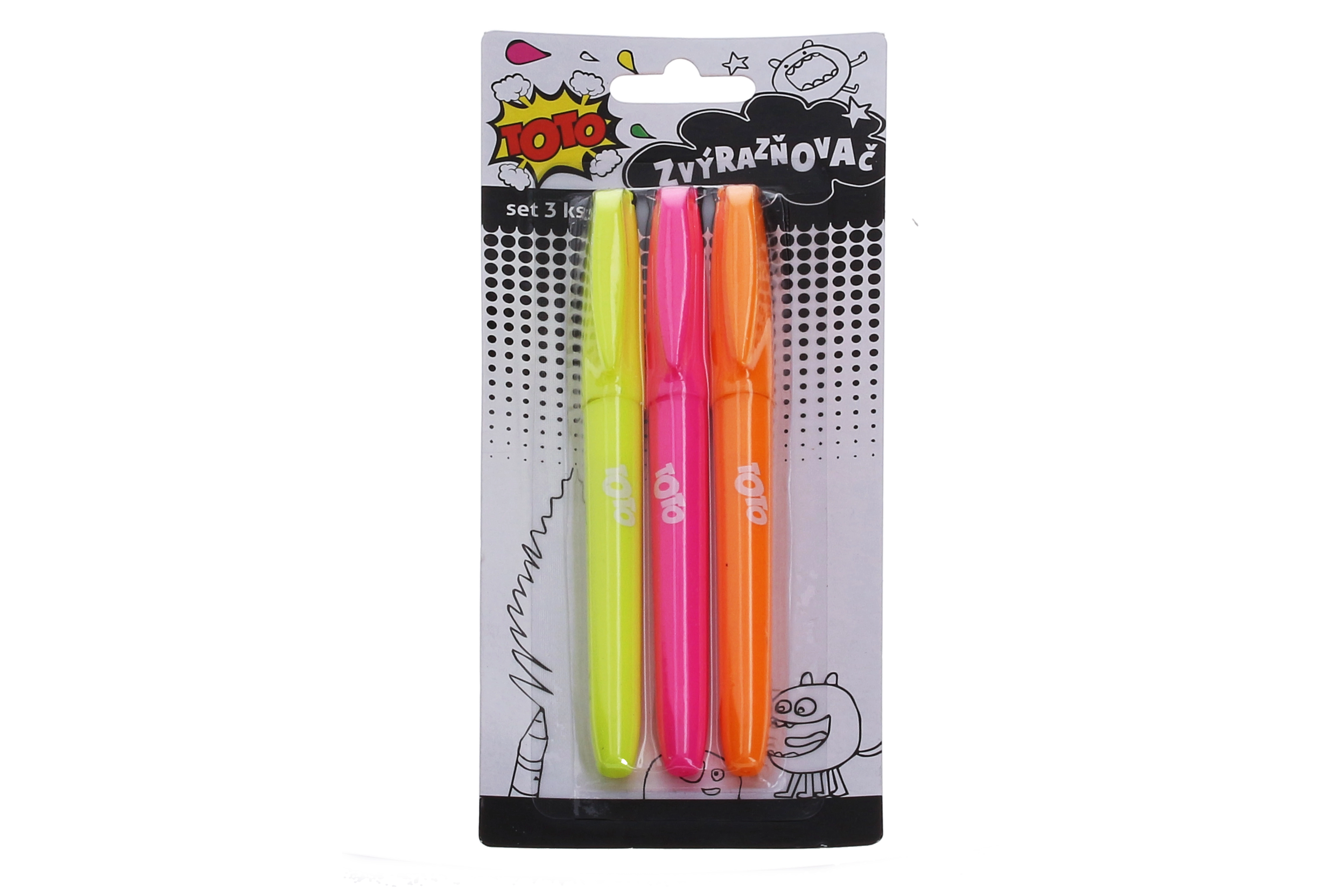 Maped Fluo Peps Duo Pastel sada 3 ks 34128