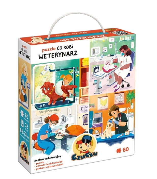 Puzzle Co dělá Veterinář