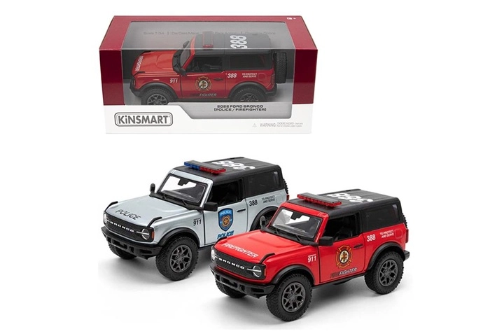 Ford Bronco 2022 policie a hasiči