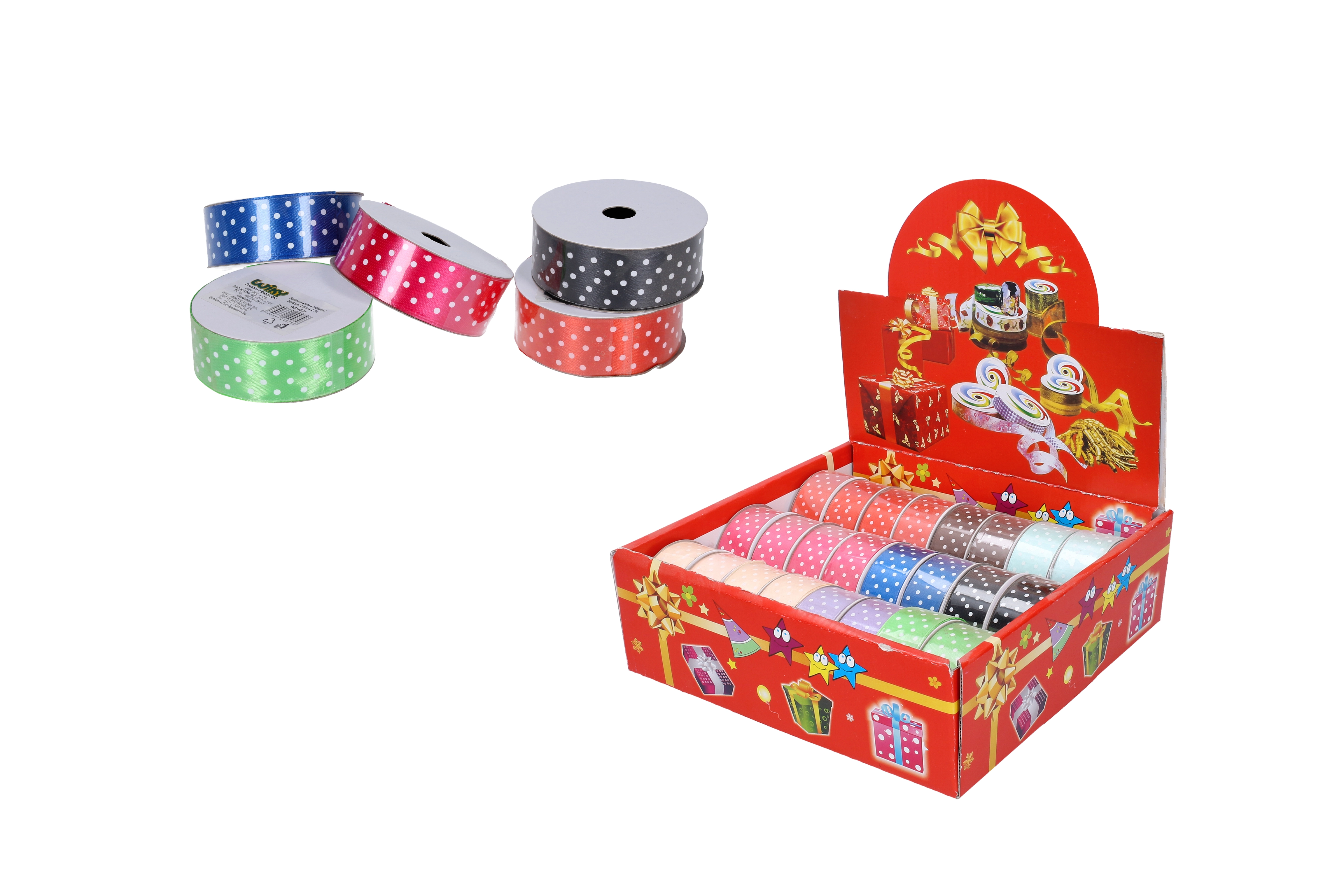 Wiky Saténová stuha 2,5cmx2,7m