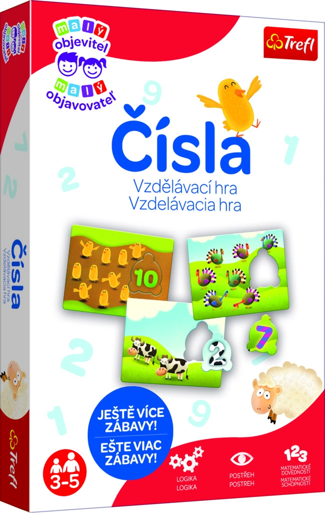 Levně Trefl Malý objevitel: Čísla Nová verze