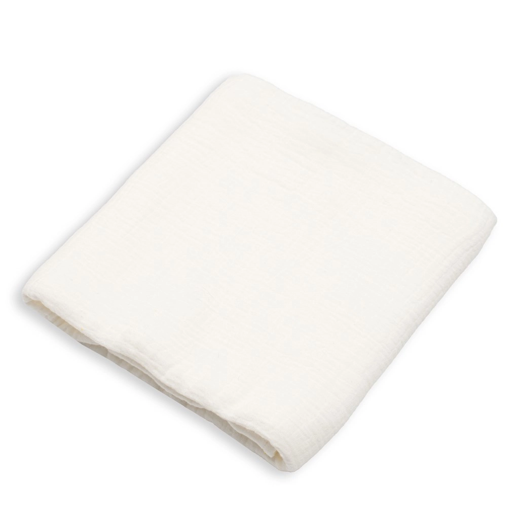 Dětská mušelínová deka New Baby bílá