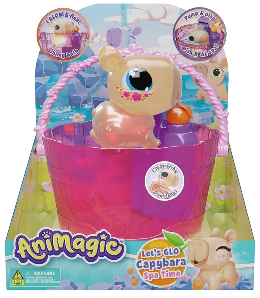 animagic kapibara spa time svítící interaktivní hračka do vody