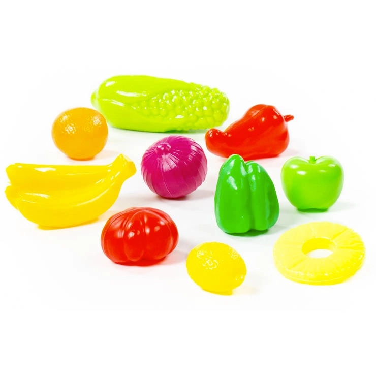 sada potravin ovoce a zelenina pro děti, 10 ks