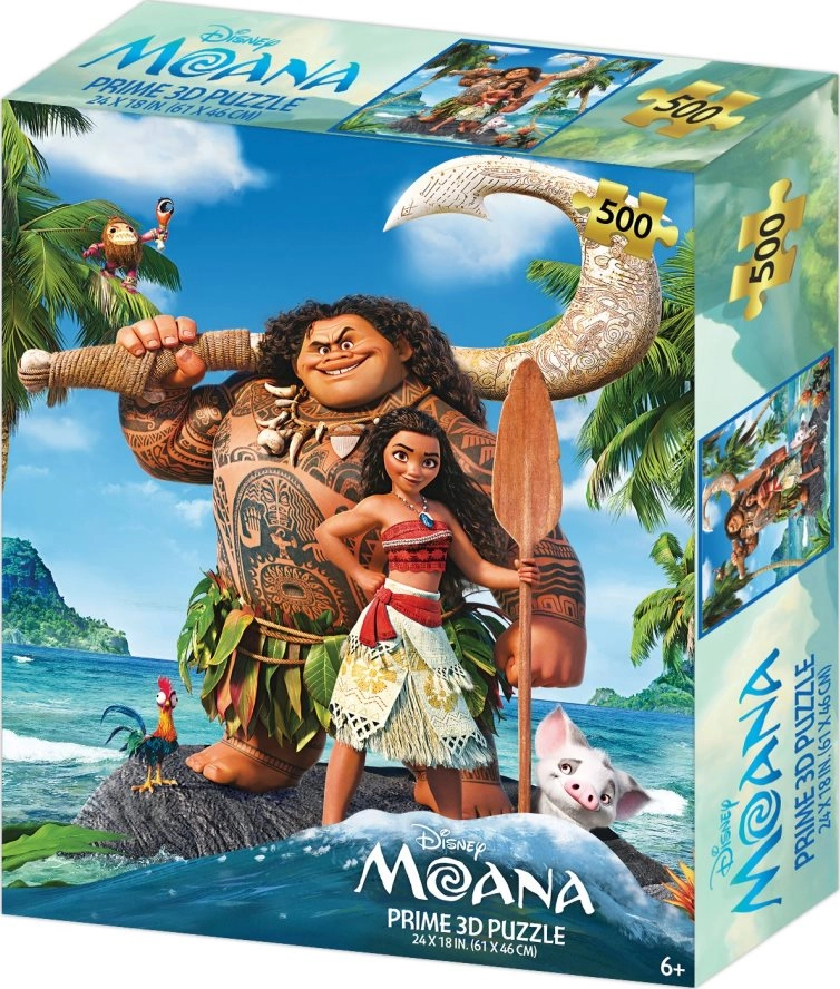 3D puzzle MOANA 500 dílků