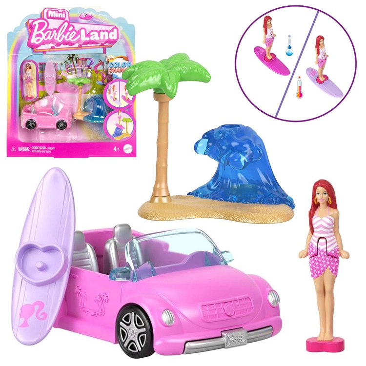 Mini Barbieland plážový kabriolet