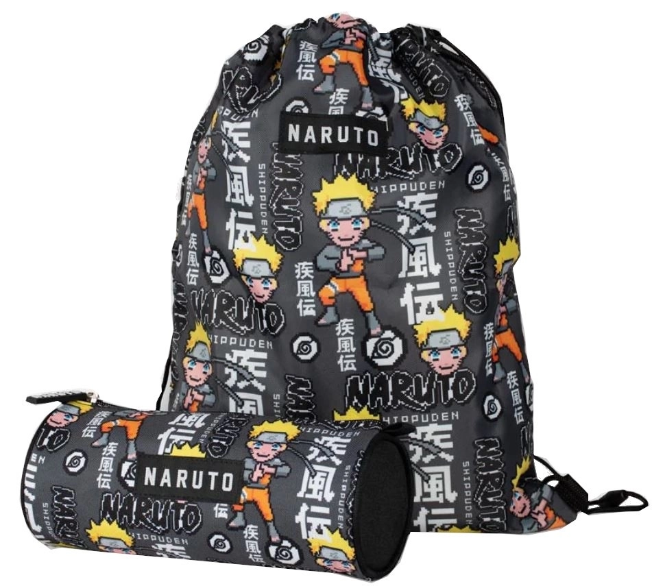 Naruto set se sáčkem a penálem