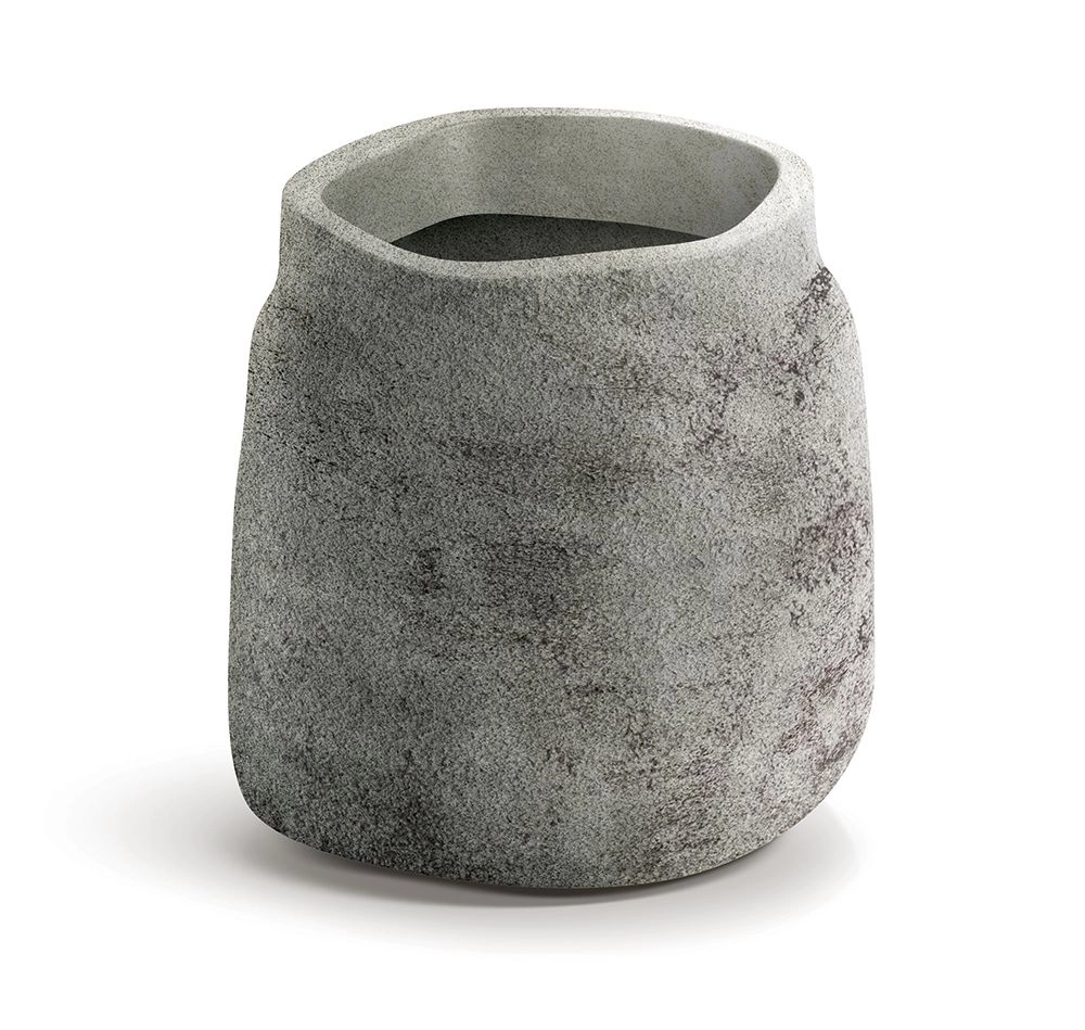 Prosperplast Plastový květináč BOGELIS solný šedý 38 cm