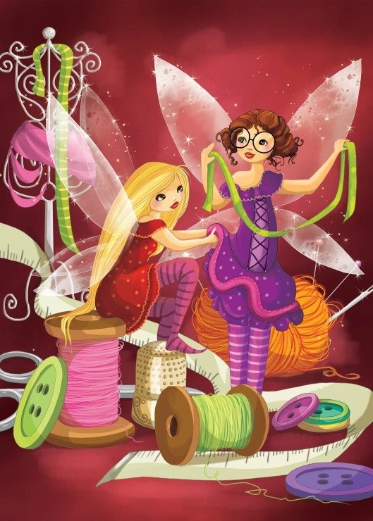 Bluebird puzzle Šicí víly 300 dílků