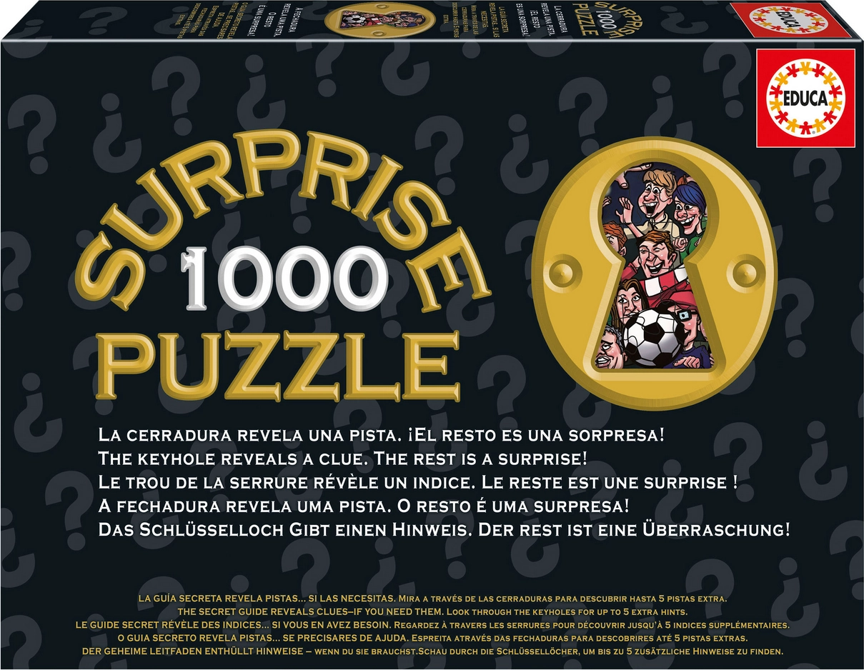 surprise puzzle shoot! 1000 dílků