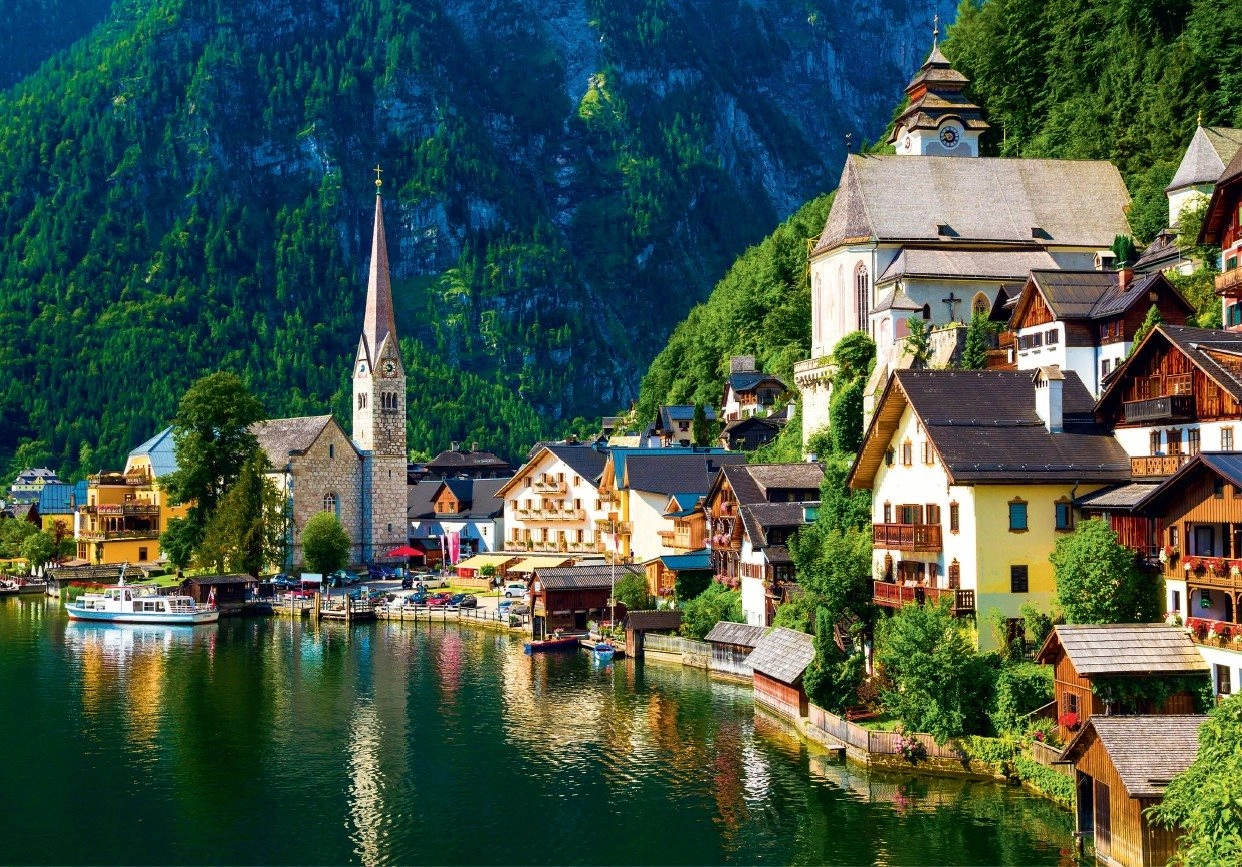 Levně Puzzle Hallstatt Rakousko 1000 dílků