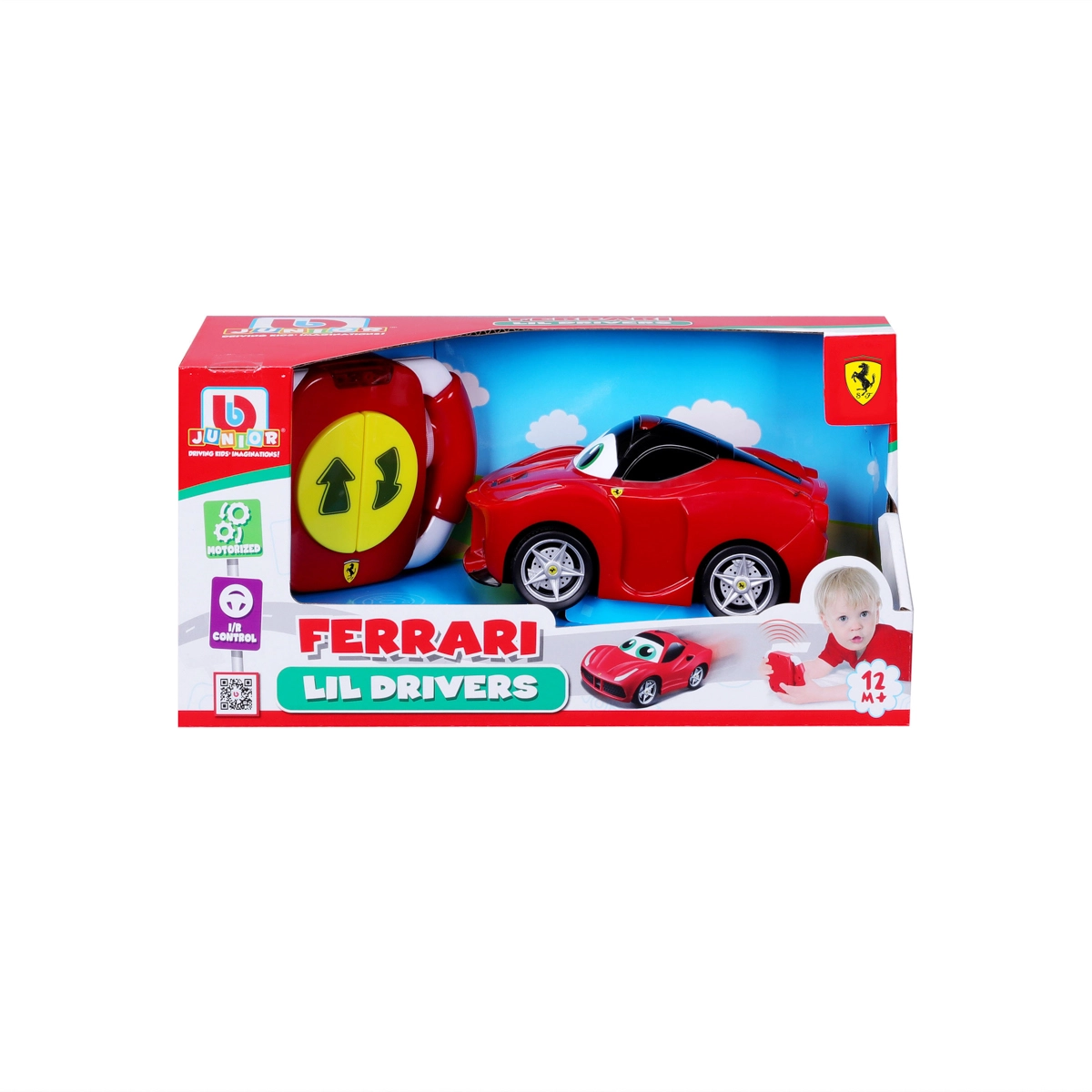 Levně BB Junior RC LaFerrari červené autíčko na dálkové ovládání