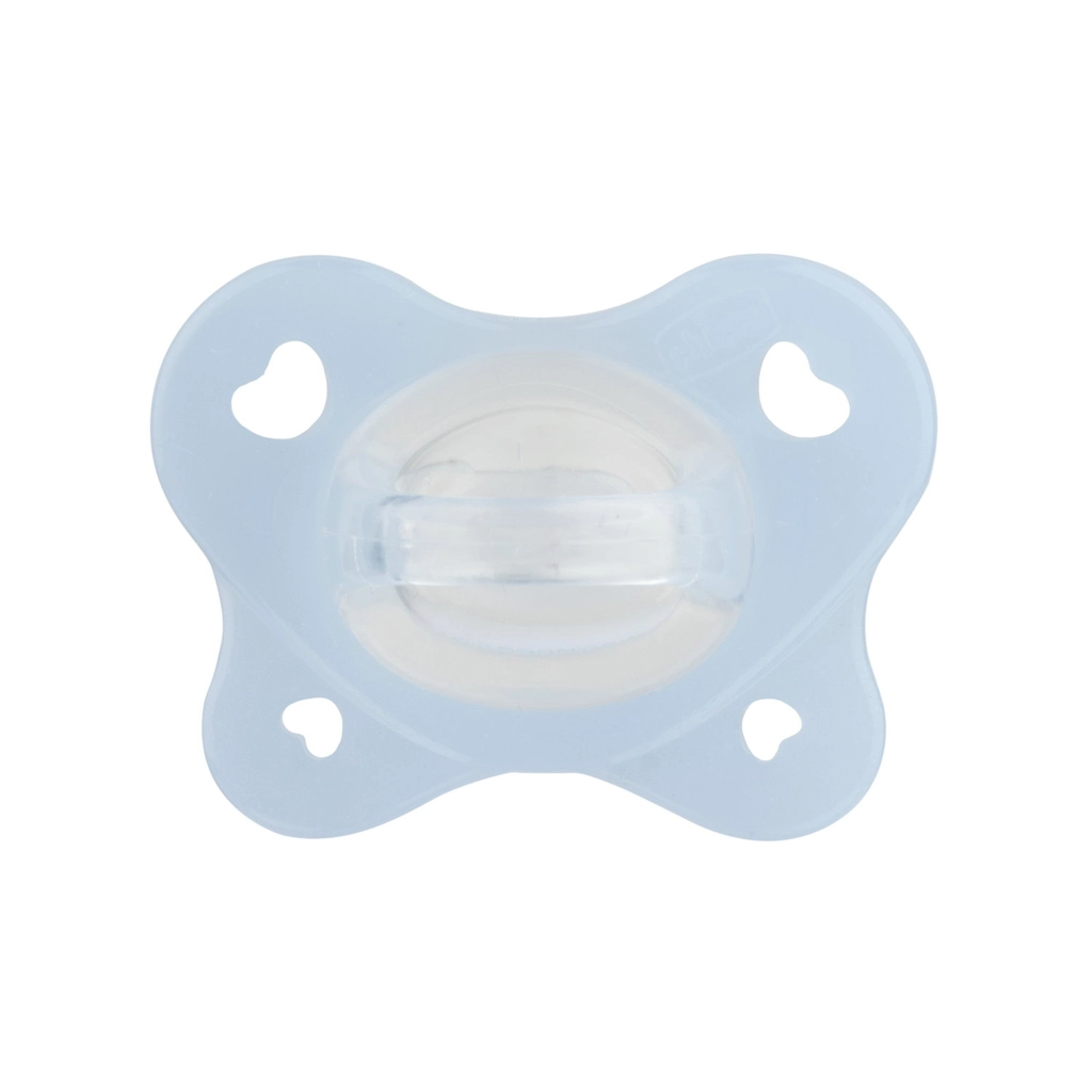 Chicco dudlík PhysioForma Dual Soft modrý 0–2 měsíce 1 ks
