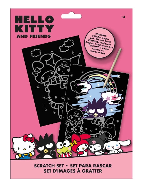 Levně Vydrapávací sada Hello Kitty