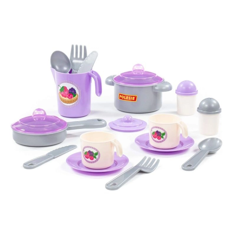 Dětská kuchyňská sada Nastenka pro 2 osoby, 18 dílů