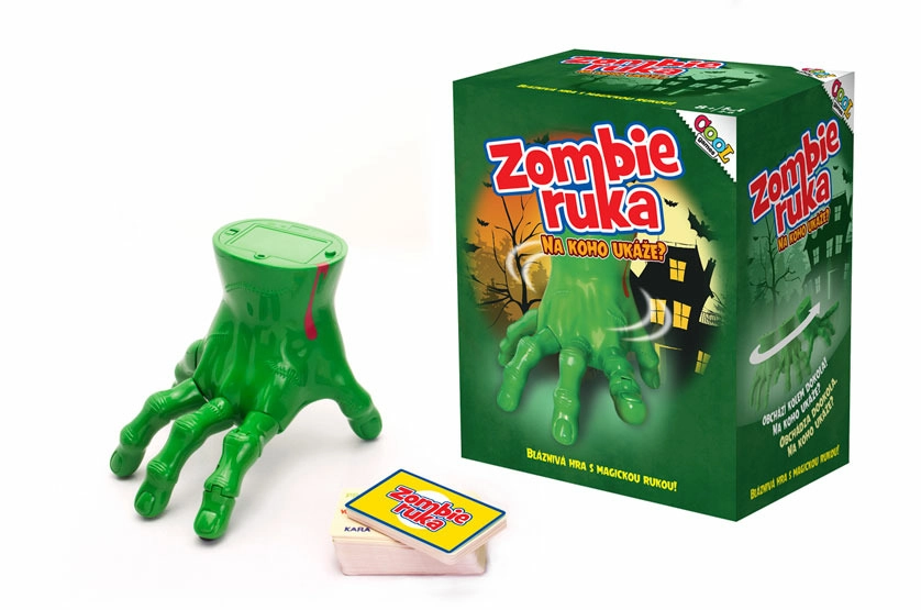 Levně Párty hra ZOMBIE RUKA od COOL GAMES – pravda nebo výzva pro 2–6 hráčů
