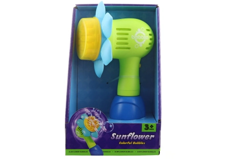 Bublifuk slunečnice na baterie