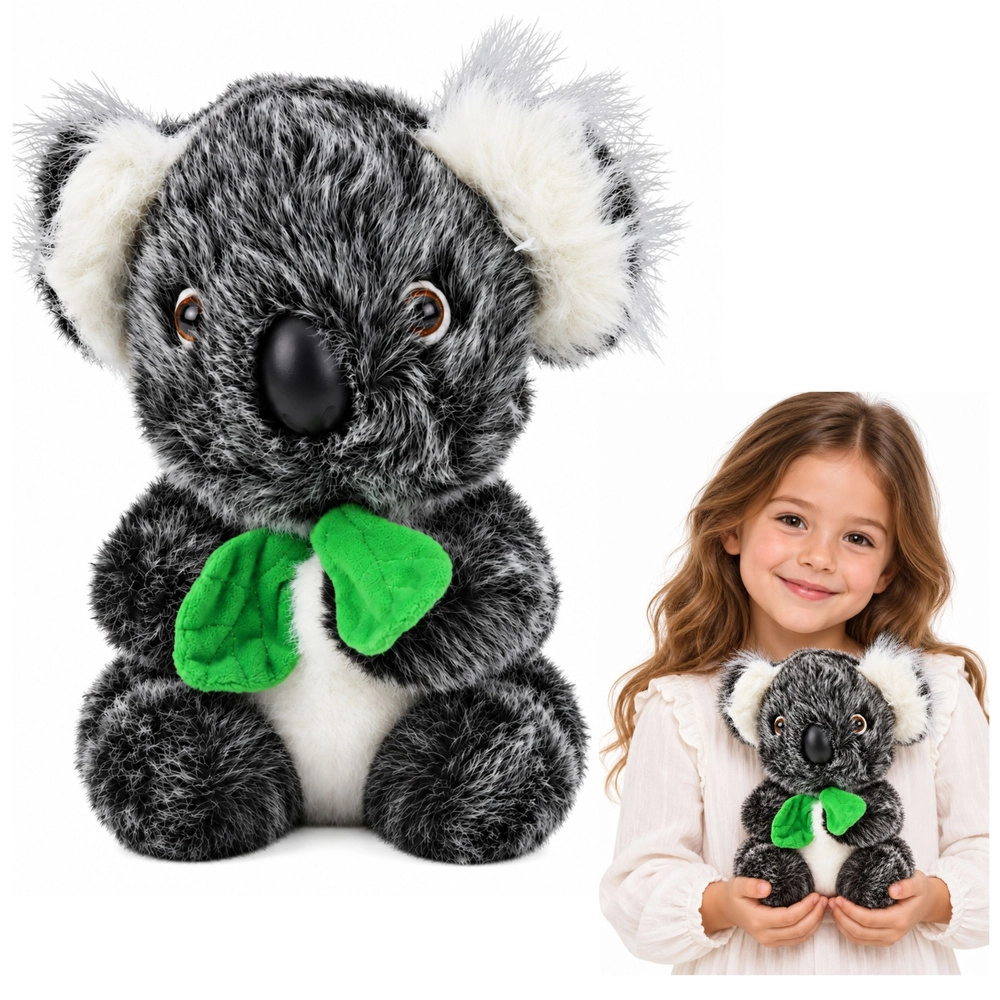 Plyšová koala se zeleným šátkem 22 cm
