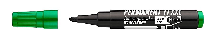 Popisovač CONCORDE 11XXL, permanentní, zelený CONCORDE