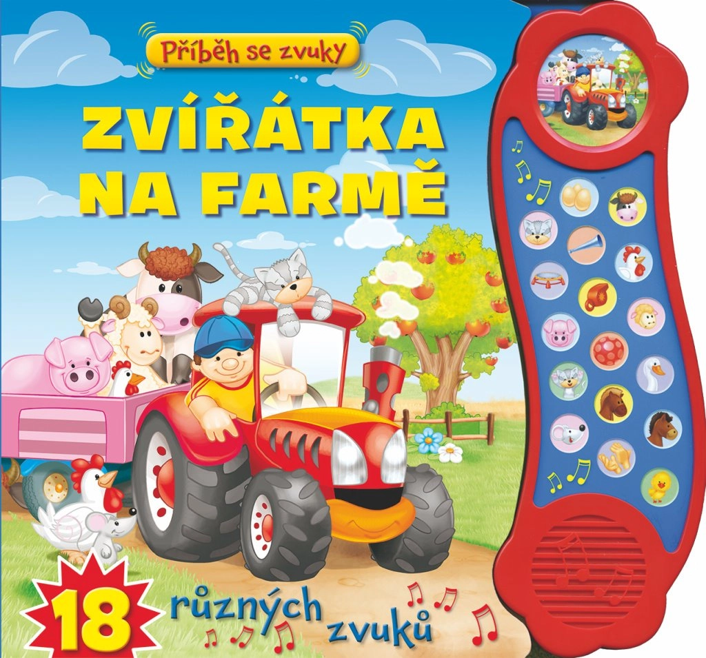 Levně Příběh se zvuky: Zvířátka na farmě – zvuková knížka