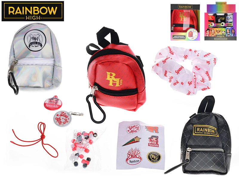 Mini batůžek s doplňky RAINBOW HIGH