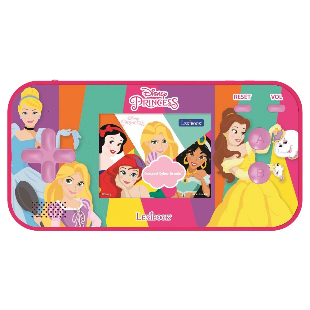 Levně Kapesní herní konzole DISNEY Princess Compact II Cyber Arcade